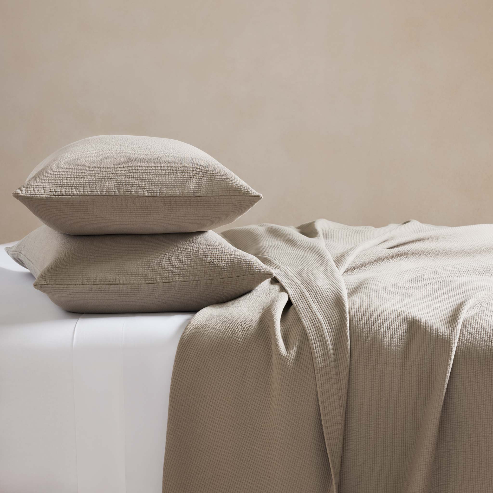 Ribbed Matelasse Sham Set - Image 8
