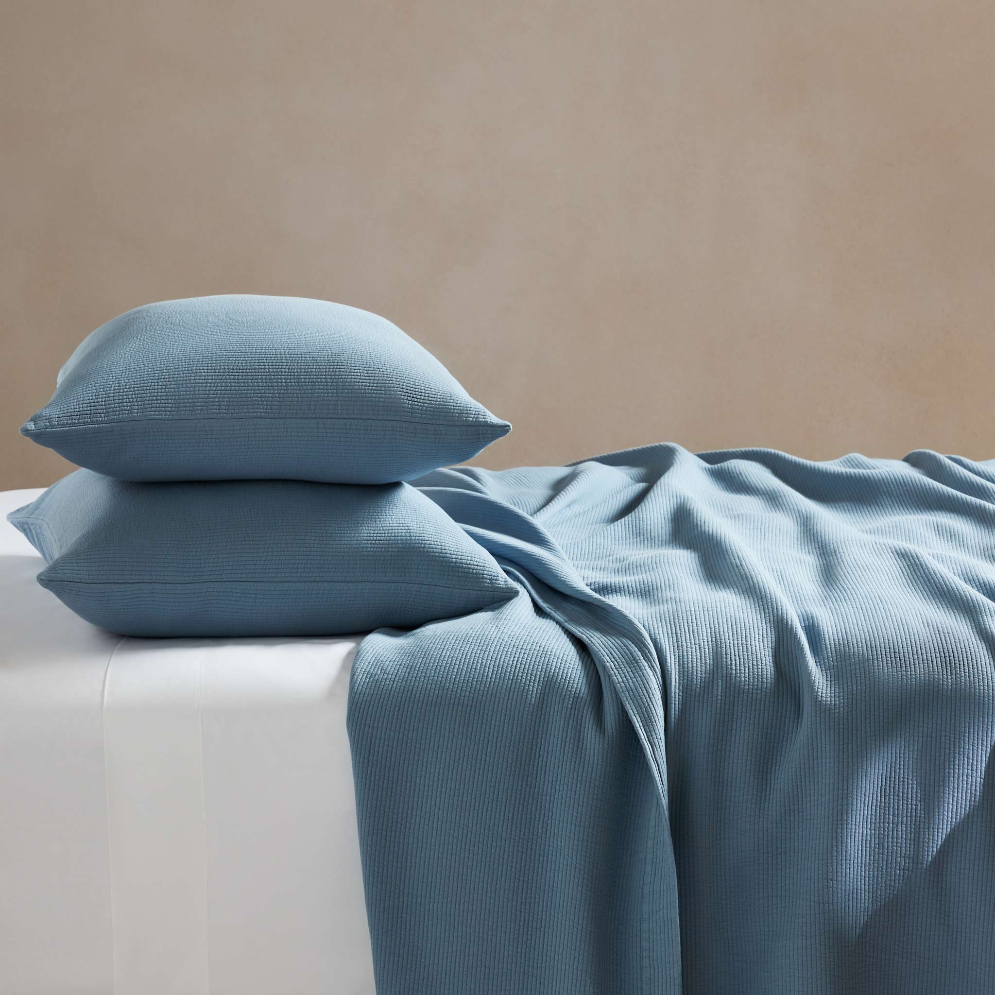 Ribbed Matelasse Sham Set - Image 22