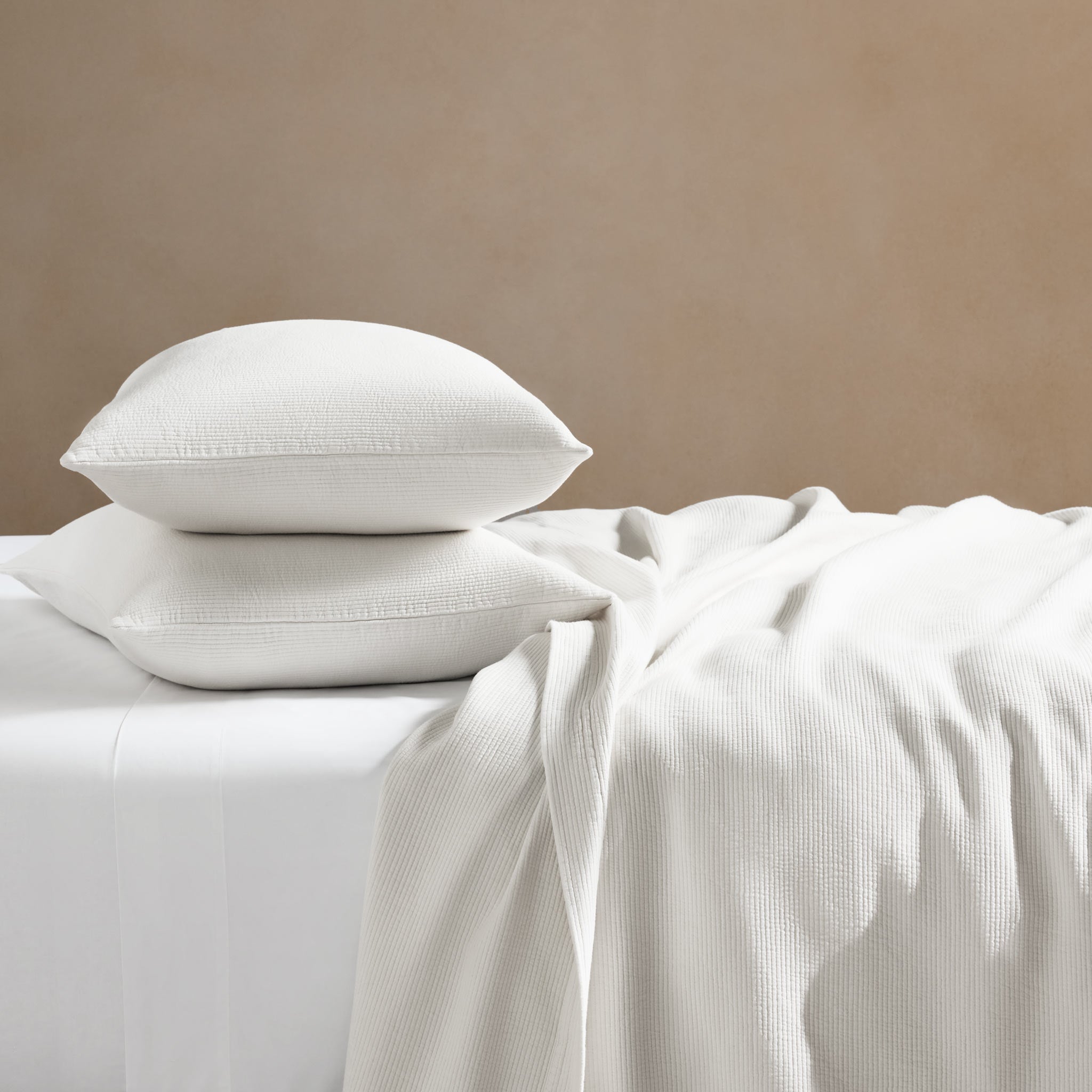 Ribbed Matelasse Sham Set - Image 11