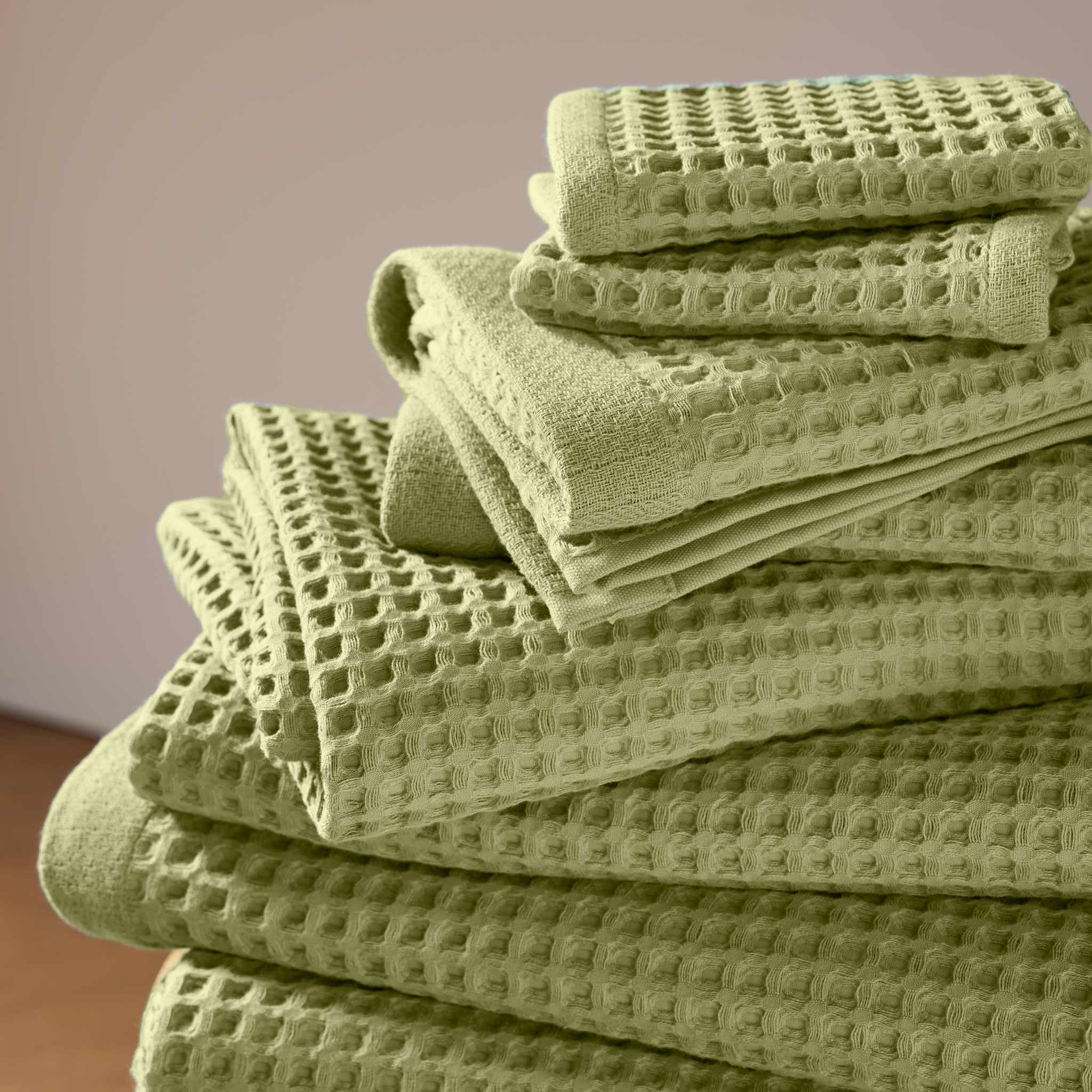 Dreamweave Waffle Bath Towels Set of 2 - Last Call - Image 30