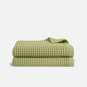 Dreamweave Waffle Bath Sheets Set of 2 - Last Call