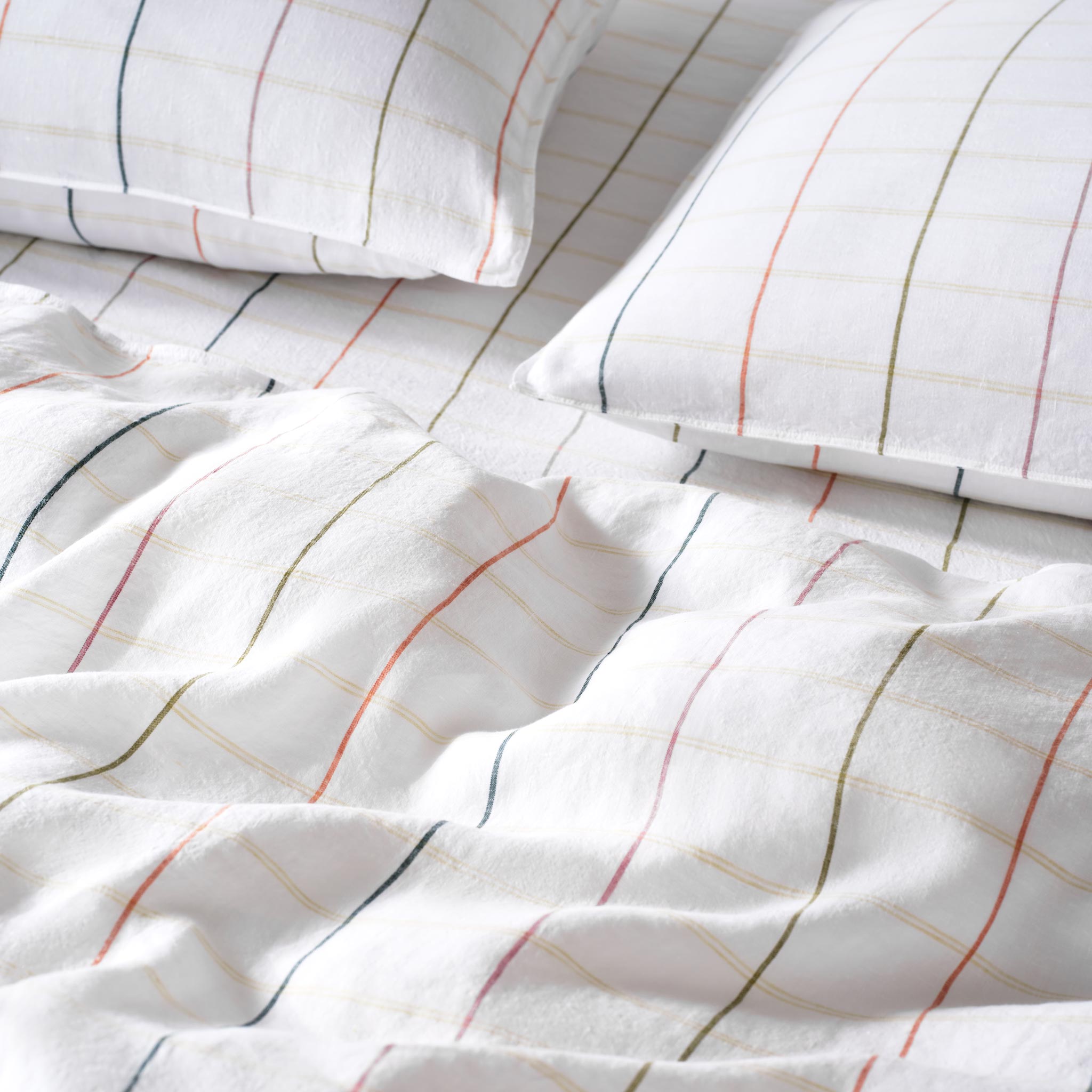 Washed European Linen Duvet Set - Image 74