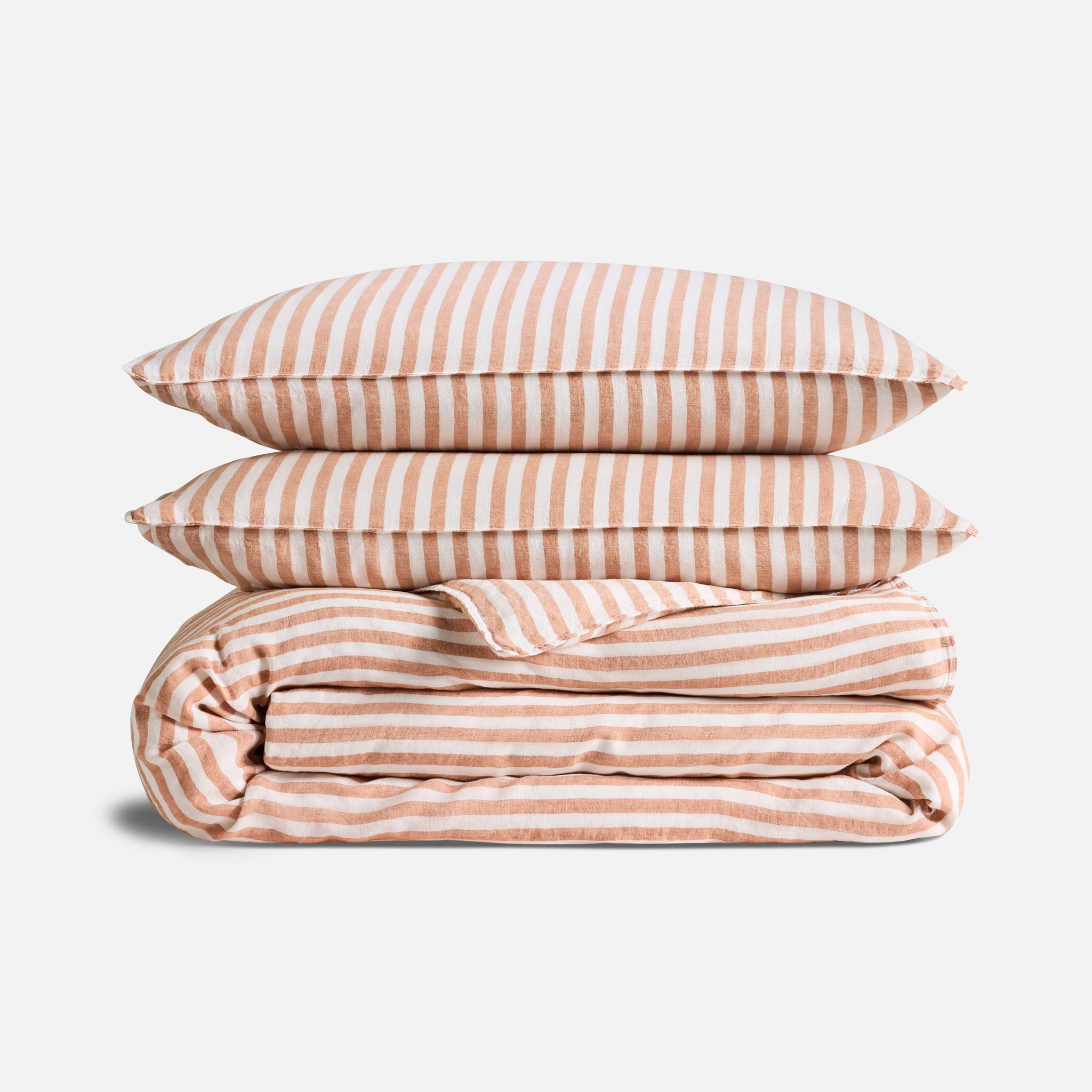 Washed European Linen Duvet Set - Image 105