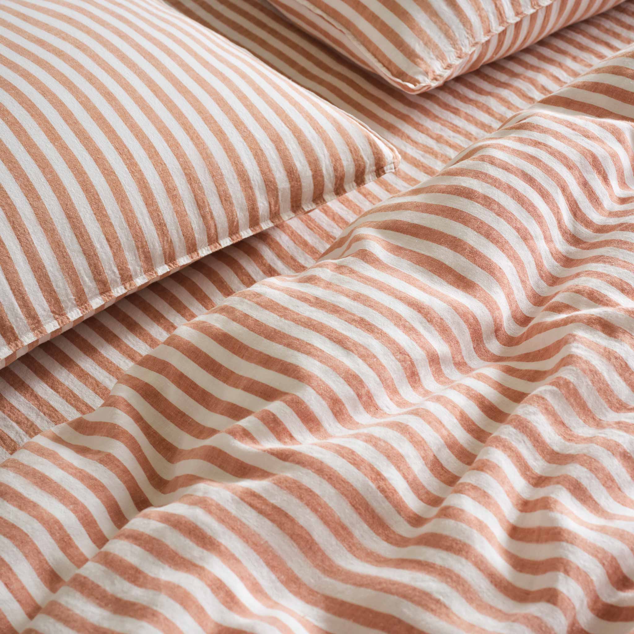 Washed European Linen Duvet Set - Image 110