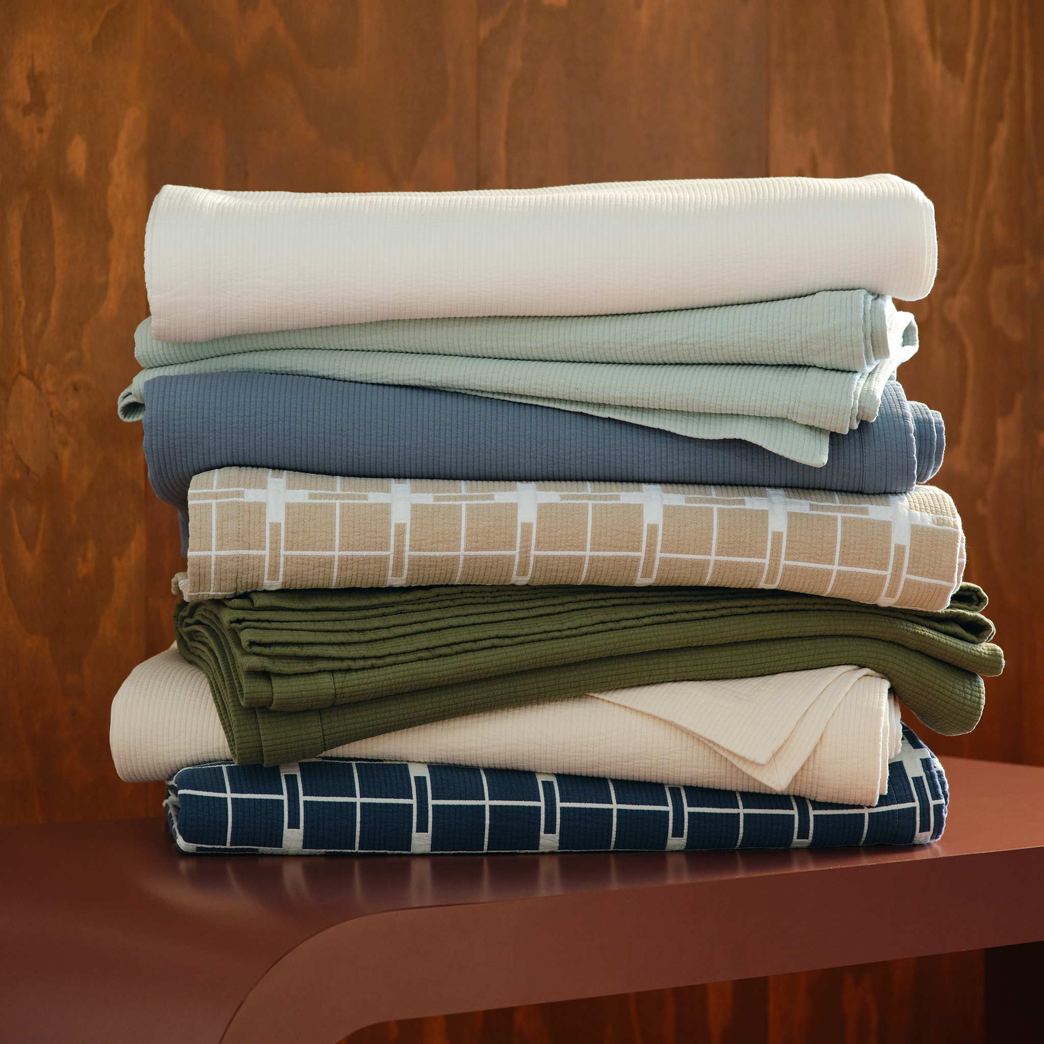 Ribbed Matelasse Quilt - Image 41