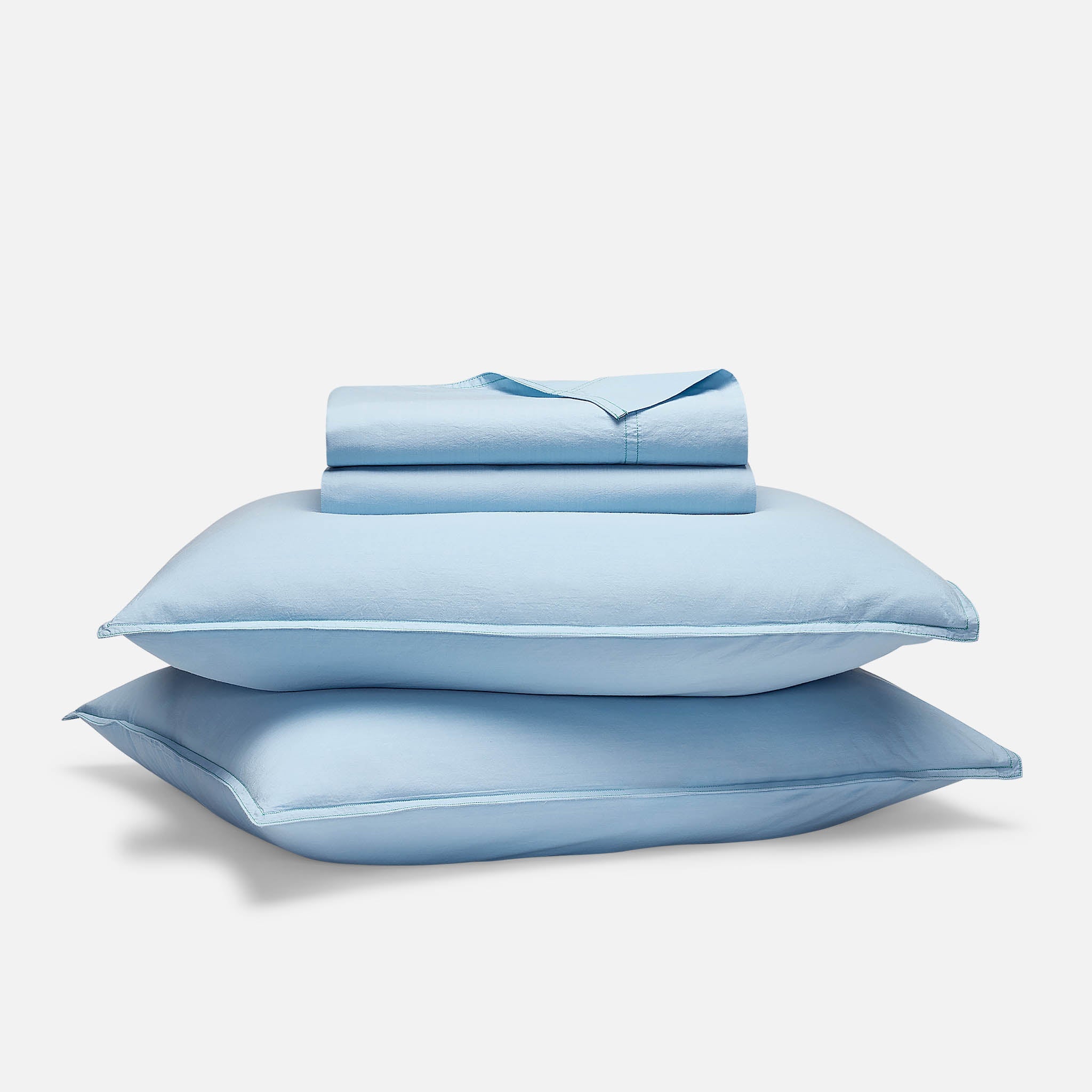 Washed Classic Percale Core Sheet Set - Last Call - Image 76