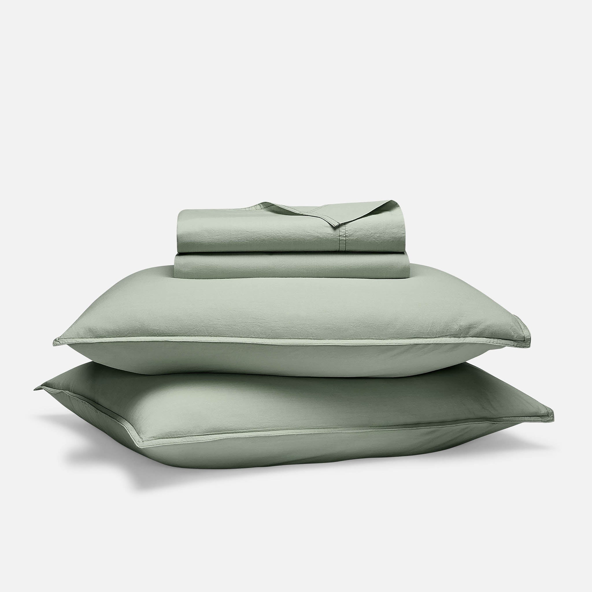 Washed Classic Percale Core Sheet Set - Image 49