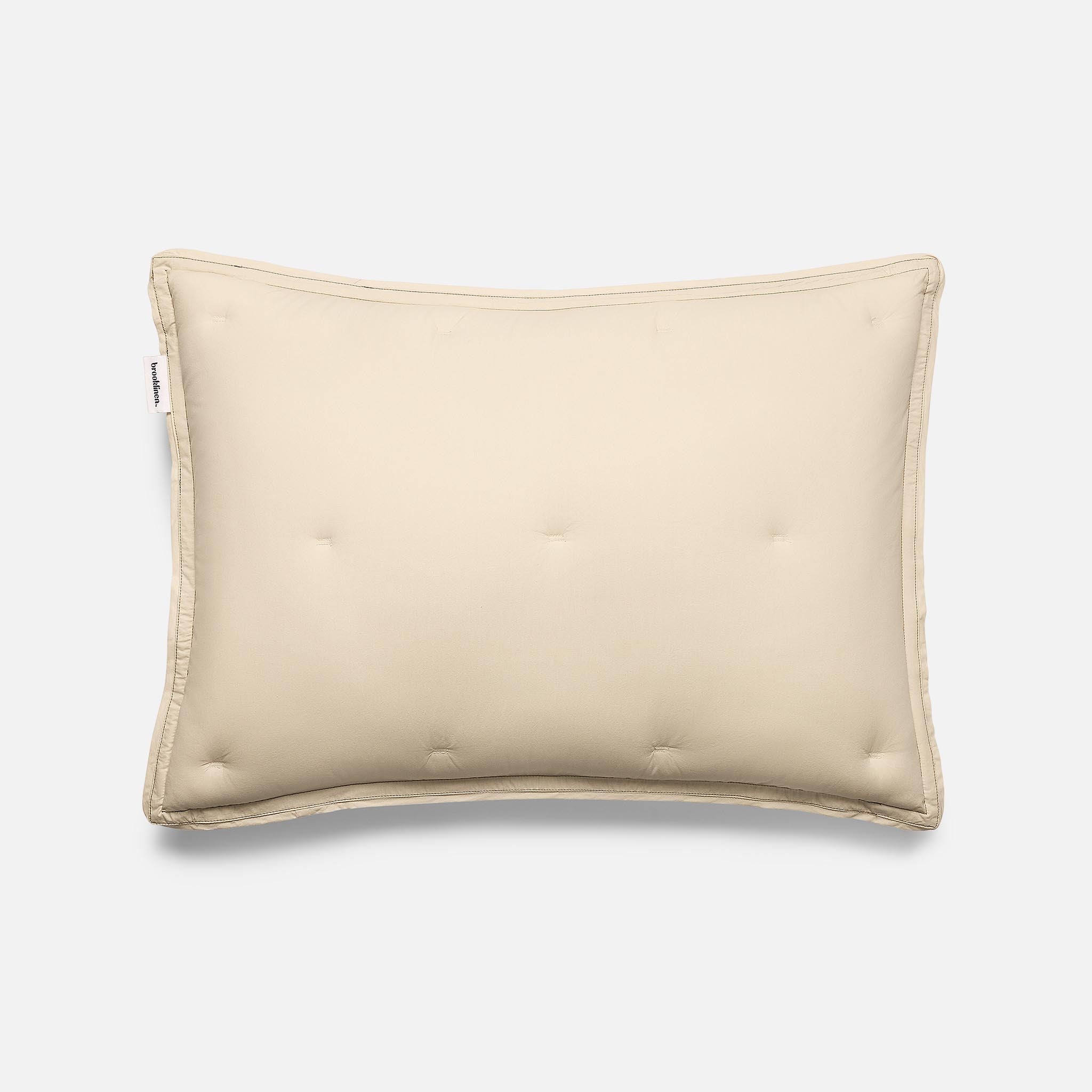 Washed Classic Percale Sham Set - Image 3
