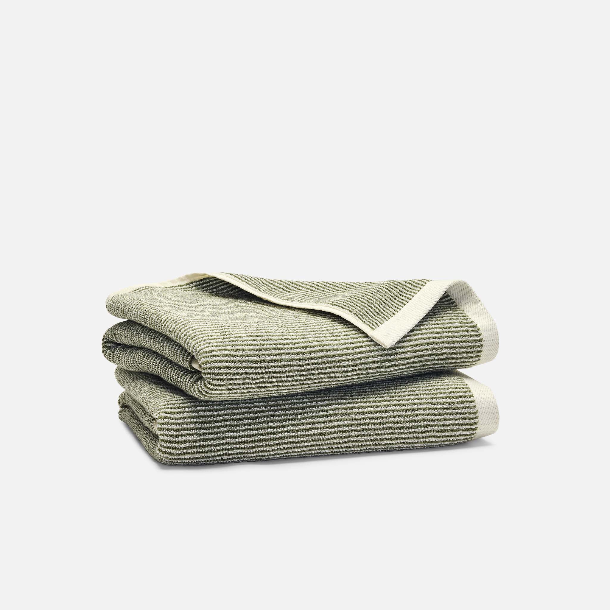 Plush Turkish Cotton Bath Towels Set of 2 - Image 59