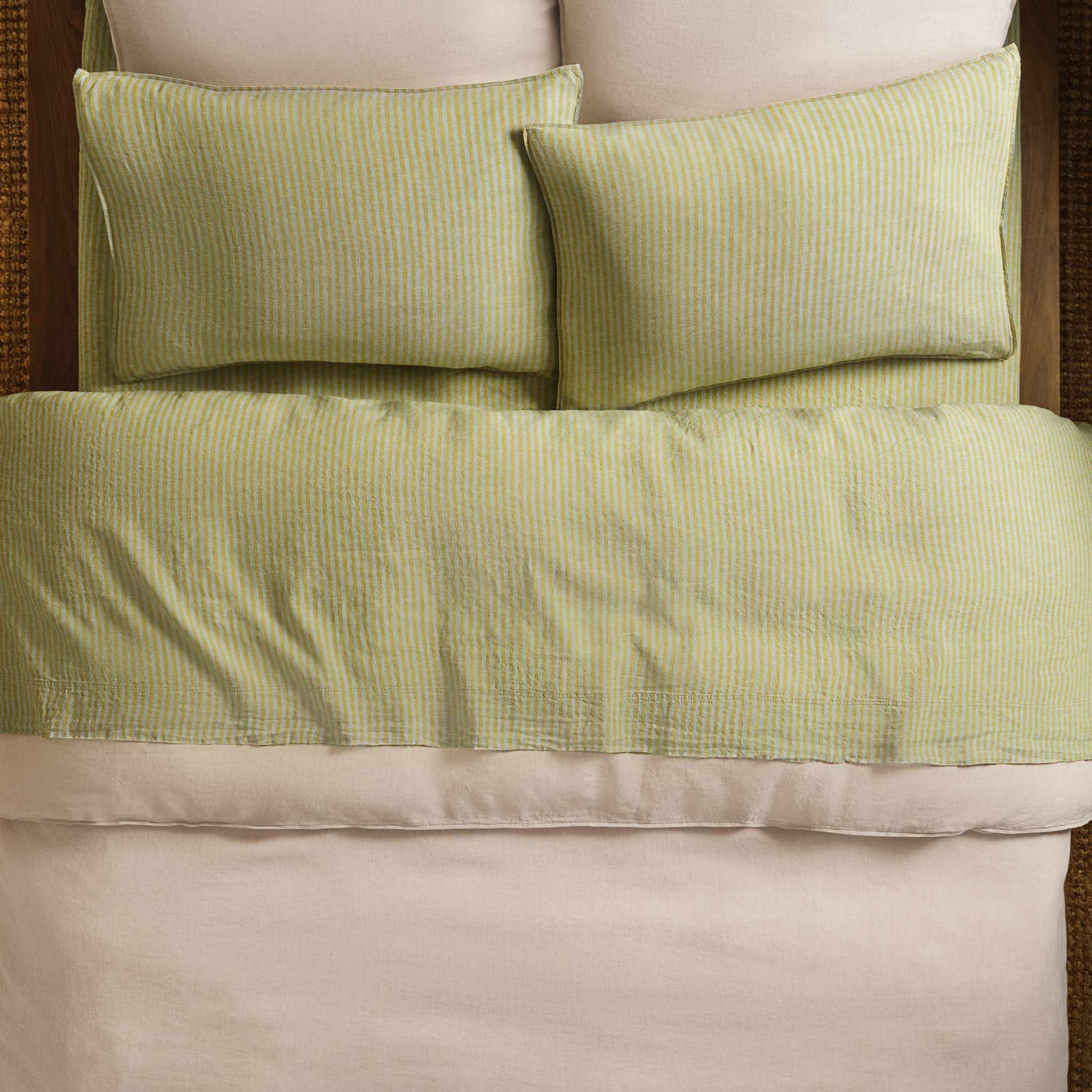 Washed European Linen Duvet Set - Image 142