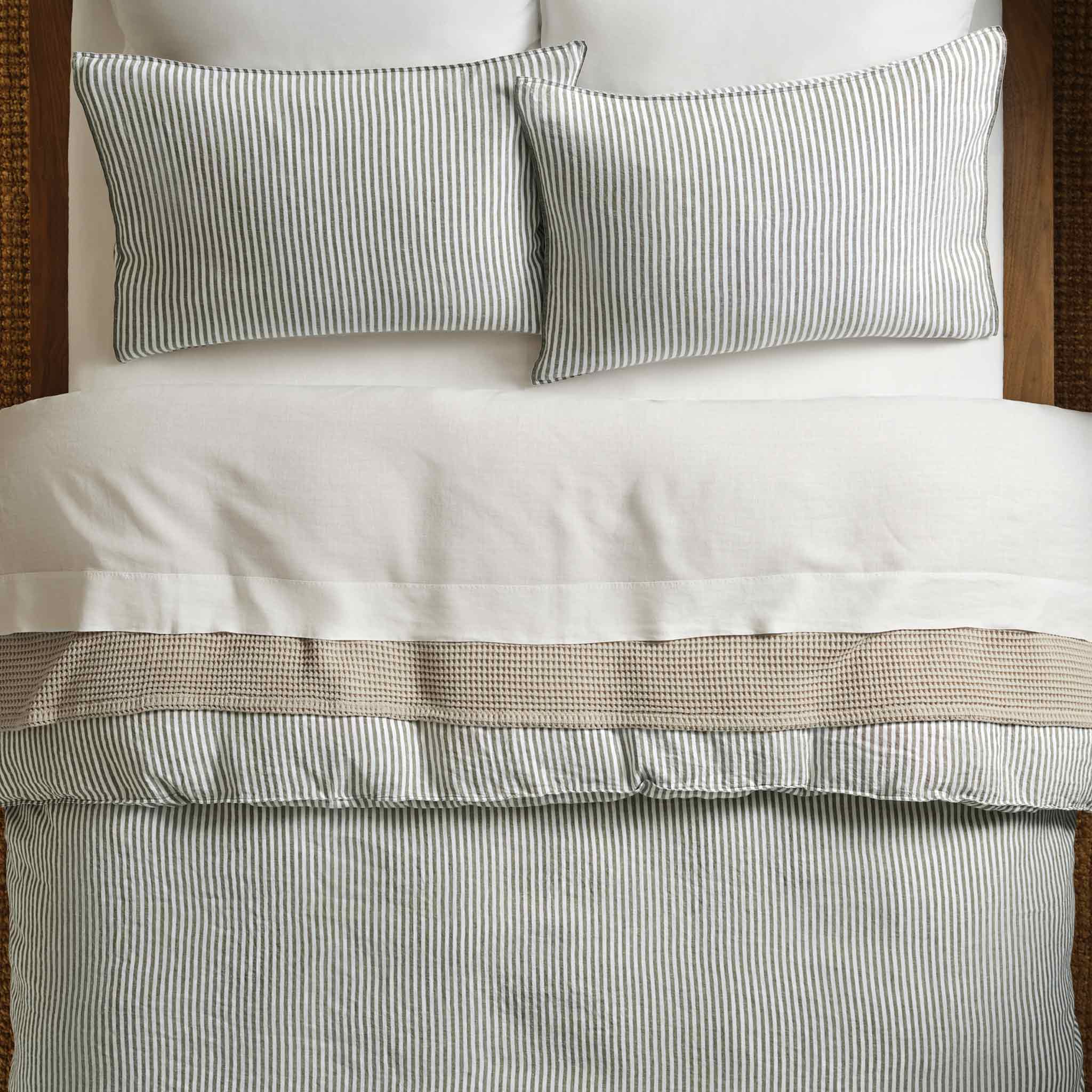 Washed European Linen Duvet Set - Image 125