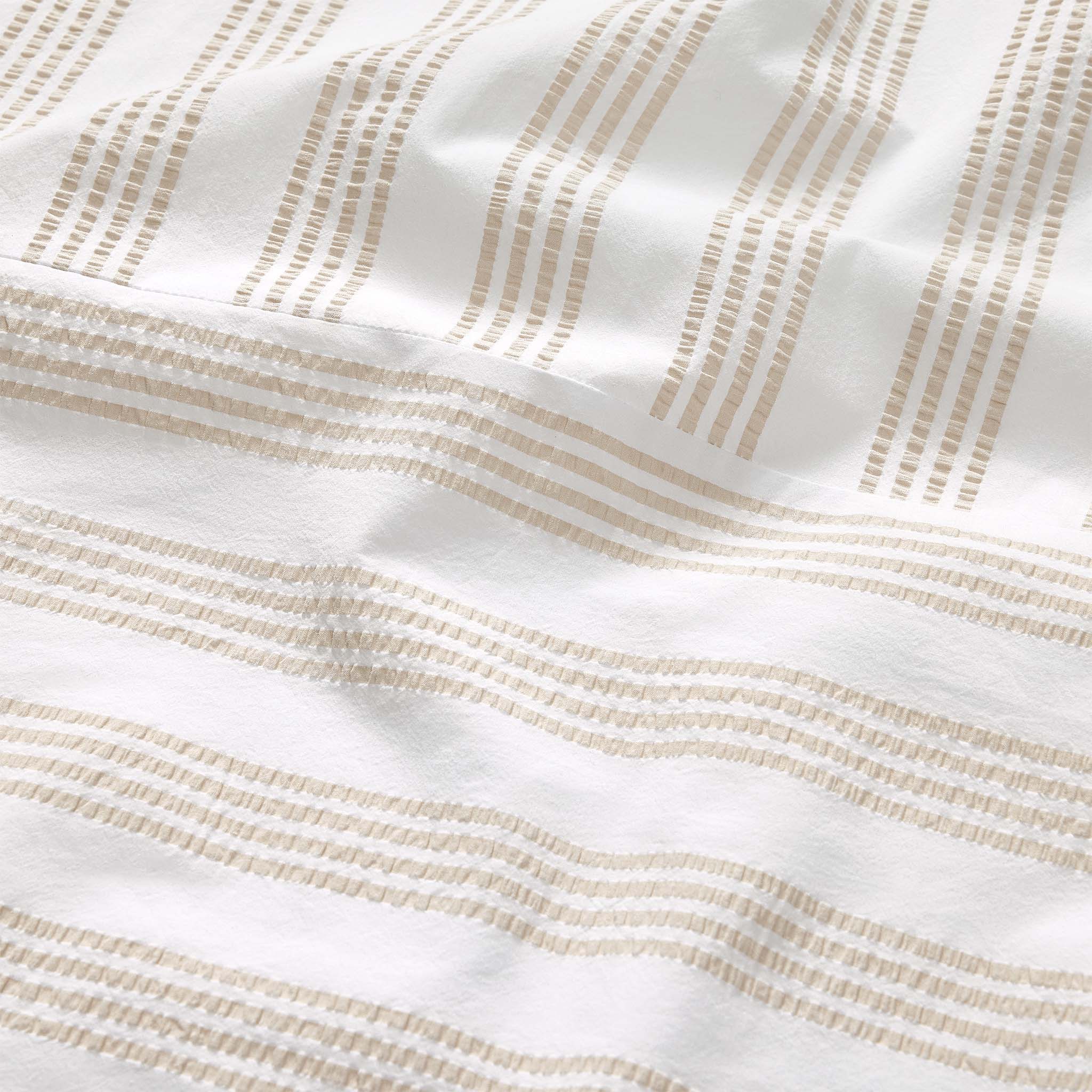 Seersucker Classic Percale Duvet Set - Image 3