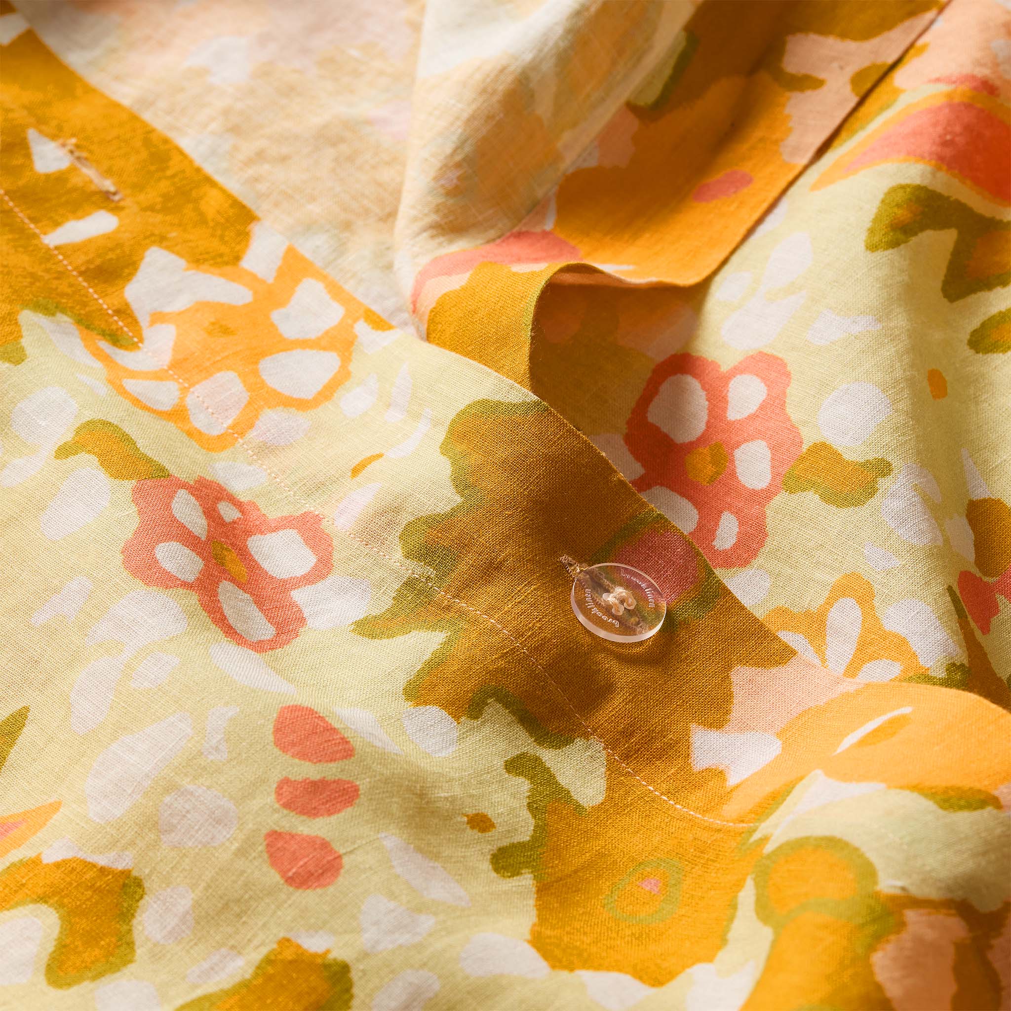 Washed European Linen Duvet Set - Image 136